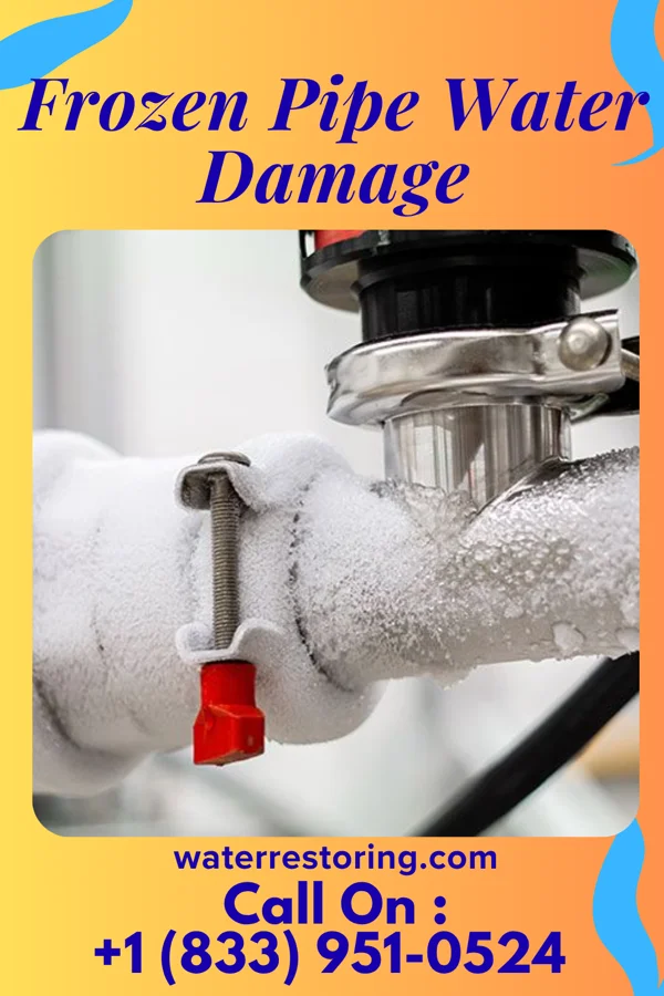 Frozen Pipe Water Damage in Gilbert, LA